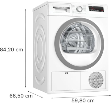 Abmessungen des Bosch WTH85VWIN