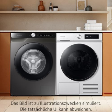 Paarung von Trockner und Waschmaschine